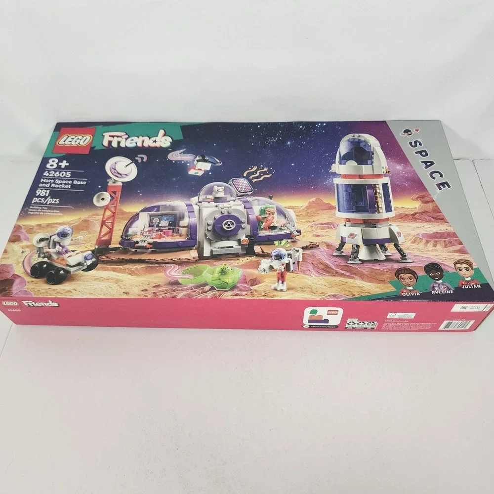 LEGO Friends 42605 Mars Space Base and Rocket 981 Pc New Sealed Space Set